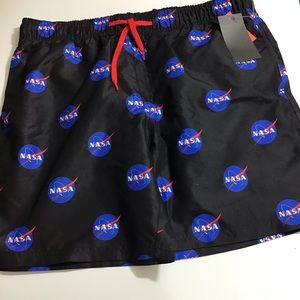 Chemistry NASA lined swim trunks UPF  +50